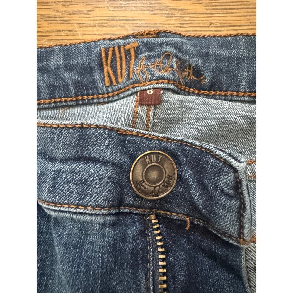 Kut From The Kloth Boyfriend Jeans Medium Wash Size 6 - Picture 6 of 11